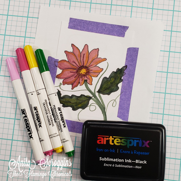 Sublimation markers