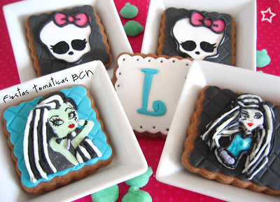 Galletas monster high