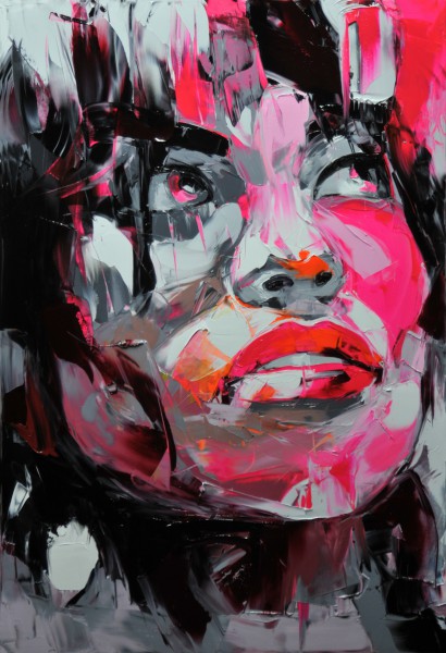 Colorful Knife Paintings by Francois Nielly