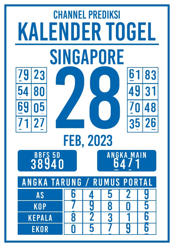 Prediksi Kalender Singapore