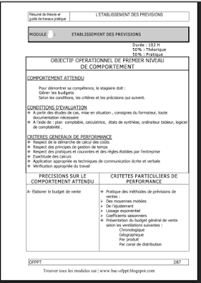 Module 18: Organisation Administrative SECTEUR : TERTIAIRE  FILIERE : TECHNICIEN COMPTABLE D’ENTREPRISES NIVEAU : TECHNICIEN