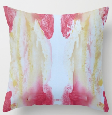 interior design fabric yellow gold coral pink domino hgtv house beautiful architectural digest houzz