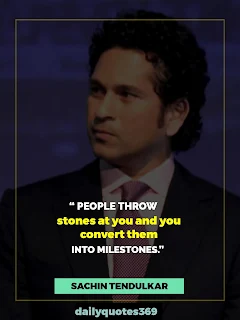 sachin tendulkar  quotes