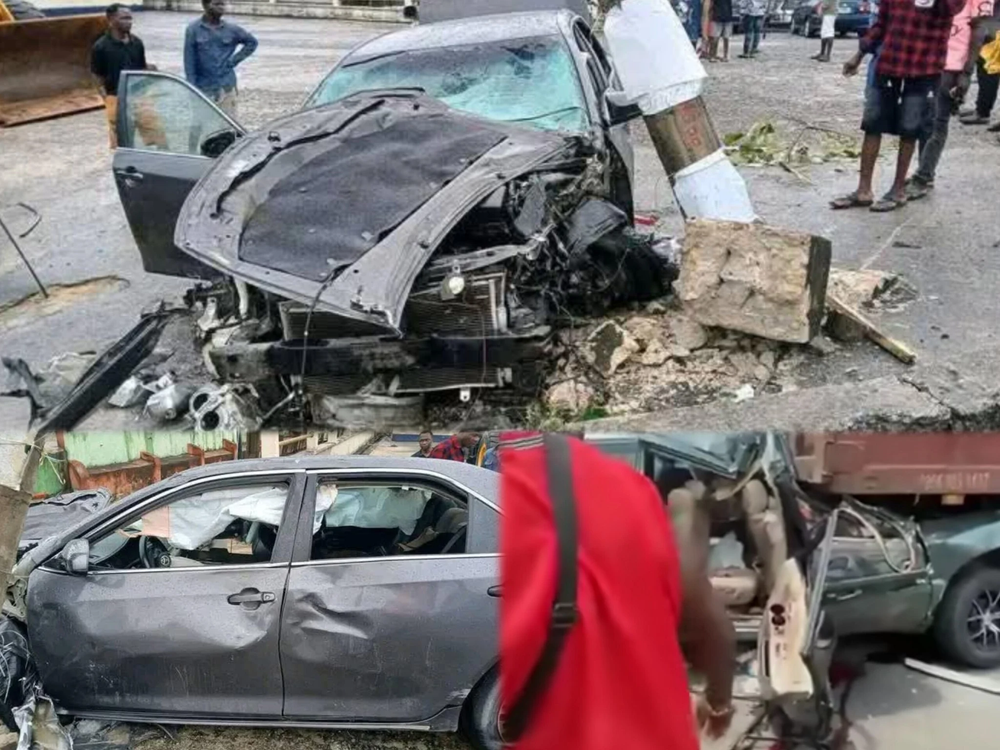Father, Daughter Killed in Fatal Accident Involving Toyota Car and Scrap-Laden Trailer