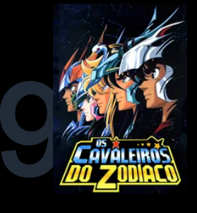 Os Cavaleiros do Zodíaco - Top 10