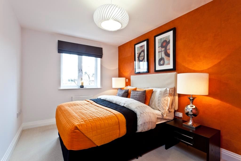 Tips Mempercantik Kamar  Tidur Dengan Warna  Orange  Rumah 