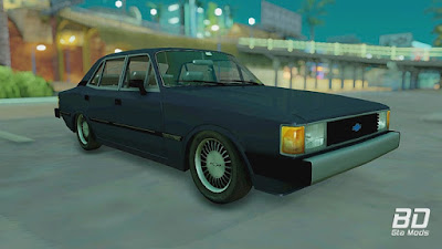 Download mod carro antigo classico brasileiro Chevrolet Opala Comodoro 1985 para o jogo GTA San Andreas