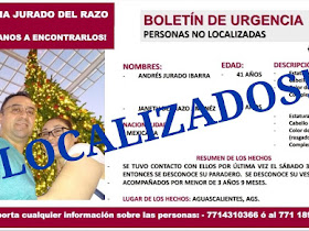 Localizan a familia desaparecida de Aguascalientes descuartizada en Zacatecas