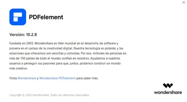 Wondershare PDFelement PRO 10.2.8.2643 Full Español