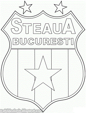 Download Emblem of Steaua Bucharest Coloring ~ Child Coloring