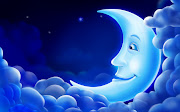 3D Computer Graphics HQ Wallpapers (cg animation pc background blue moon smile sky star wallpapers)