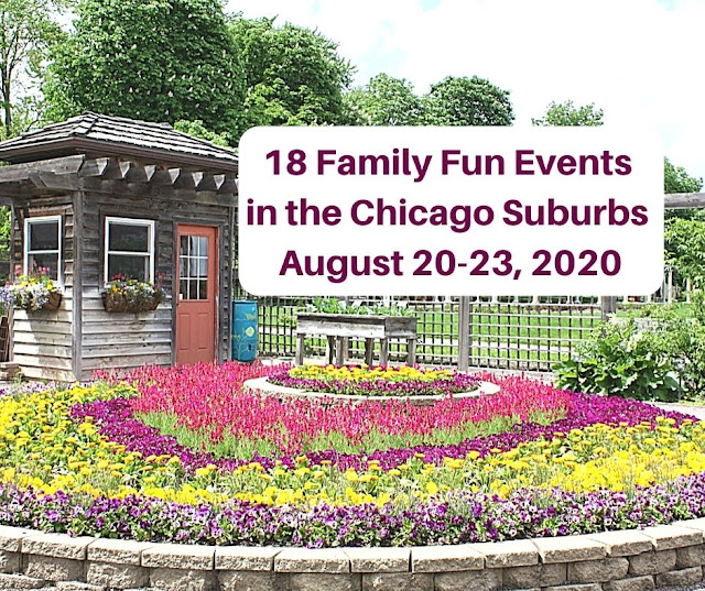 Weekend Windup: 18 Family Fun Events in the Chicago Suburbs August 20-23, 2020