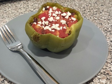 Quinoa Stuffed Peppers Step 3