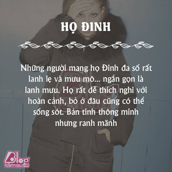 Xem ý nghĩa của 35 "Họ" trong tên của bạn là gì?