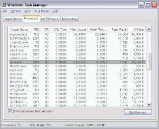 Task Manager Computer Process