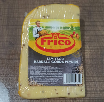 Frico Marka Tam Yağlı Hardallı Hollanda Gouda Peyniri Tadımı ve İncelemesi