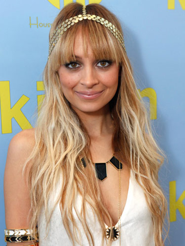 Bold Accessories. Keywords: nicole richie, celebrity hairstyles, long 