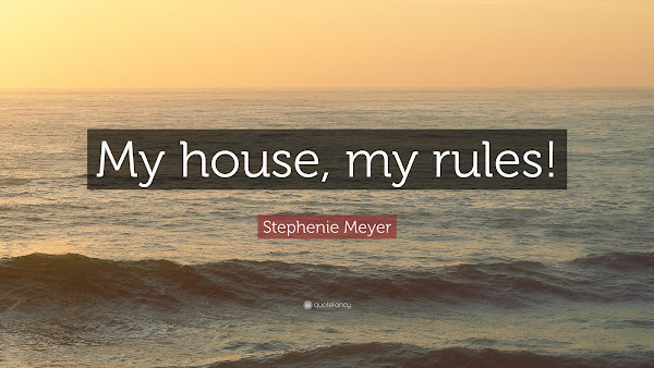 мій дім, мої правила