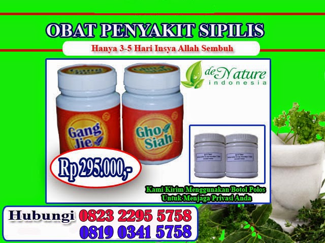 Obat Herbal Sipilis, Kencing Nanah