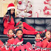 Ehehh: Mum chills on chair, reads magazine as she ties up her Four kids in a viral Christmas photo
