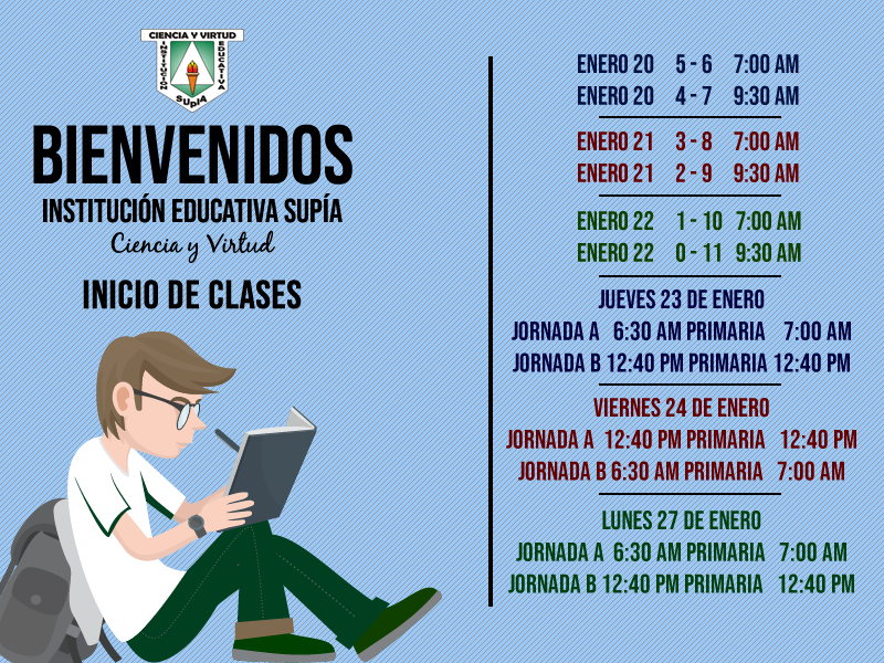 Inicio de Clases 2020