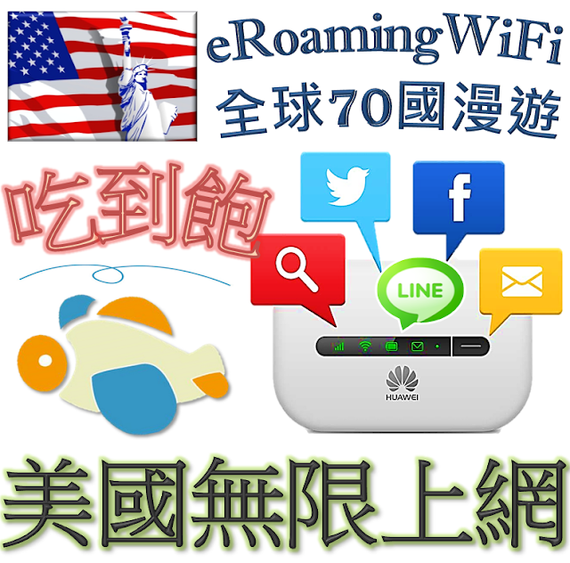 美國WiFI網路全評比｜提供美國當地最好上網訊號｜美國電信 AT＆T╳Verizon╳T-Mobile╳Sprin