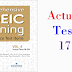 Listening Comprehensive TOEIC Training - Actual Test 17