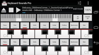 Keyboard Sounds Pro - Midi/USB apk