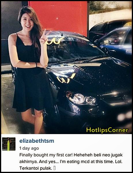 Gambar Kereta Baru Penyanyi Elizabeth Tan - HOTLIPS CORNER