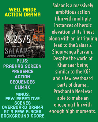 Salaar Movie Mini Review