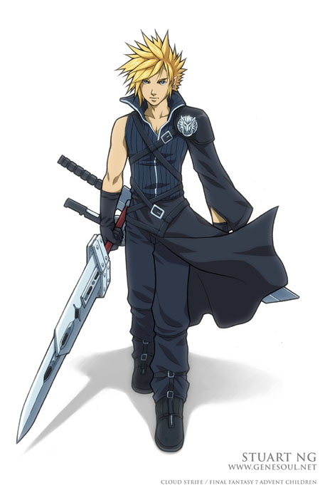cloud strife wallpaper. Cloud Strife user posted image