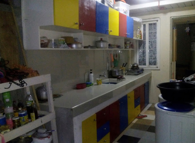 The new look of our dirty kitchen