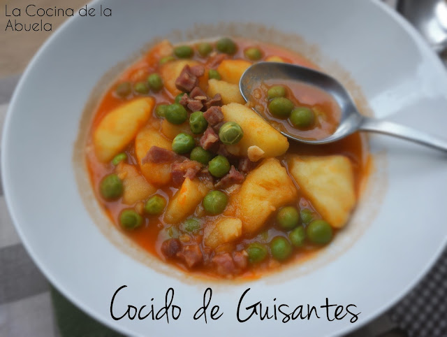 Cocido de Guisantes Frescos