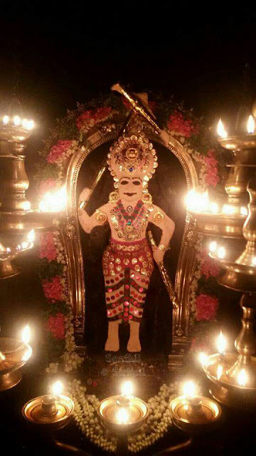 Lord Krishna in 9 Alankars - Guruvayoor Kerala 