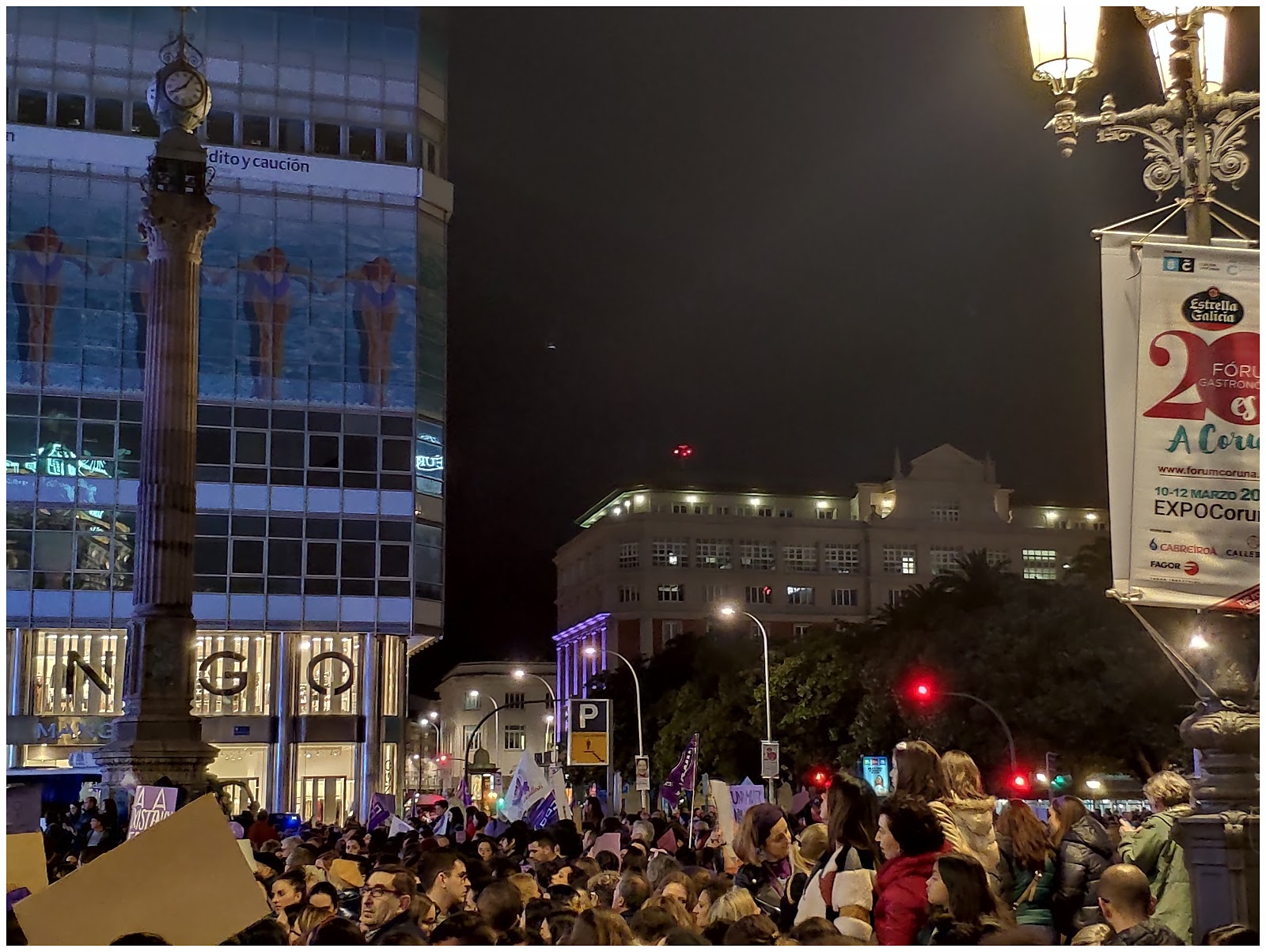 El Blog Busurbano Coruna Noticias Manifestacion Del Dia De La