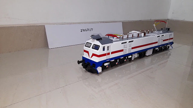 Jagrut Kale Indian Train model