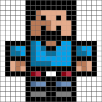 Minecraft pixel art basic colour shadow tutouial