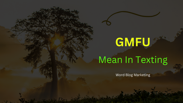 What Does Gmfu Mean In Texting? A Complete Abbreviation Guide