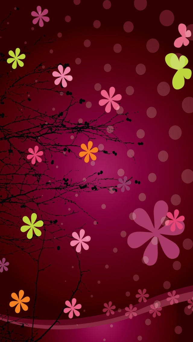 スマホ壁紙box かわいいピンクの花の壁紙