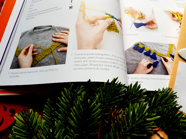 DIY. Zrób to sama. - Maria Szymańska - Egmont - jak zrobić papier marmurkowy - kartki świąteczne DIY - pakowanie prezentów - dekoracje świąteczne - do it yourself