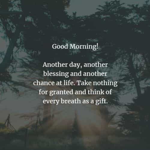 Good Morning In Quotes Beautiful Good Morning Inspirational Quotes Sayings And Images The State