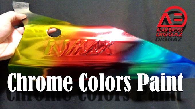 Diggaz Chrome Colors | Pewarna Chrome Motor dan Mobil