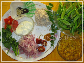Ivy Gourd Poriyal with Bengal Gram and Curd | Kovakkai Poriyal with Kadalai Paruppu and Thayir Recipe