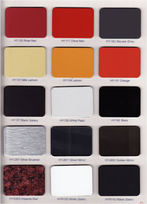 Alucobest Aluminum Composite Panel New Color Chart 