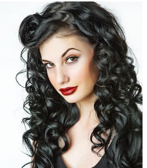 Hairstyles For Long Hair With Curls