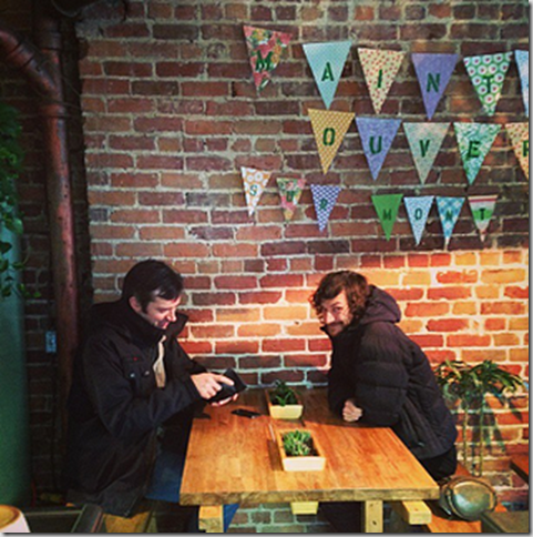 2013, Montréal, avec Damian Taylor