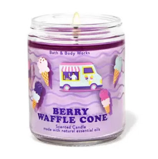 Berry Waffle Cone شمعة باث اند بودي