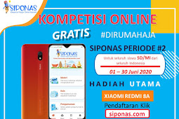 Kompetisi Online Gratis Tingkat Nasional SIPONAS