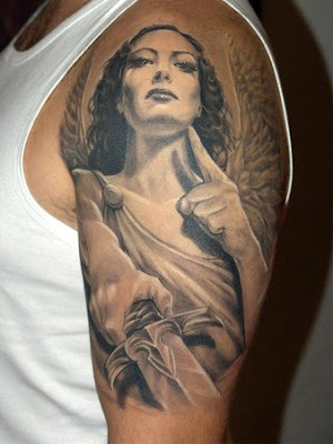 Arm Angel Tattoo's For Men And Girl's Master's Tattoo