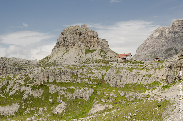 Tres Cimas de Lavaredo Refugio locatelli Italia